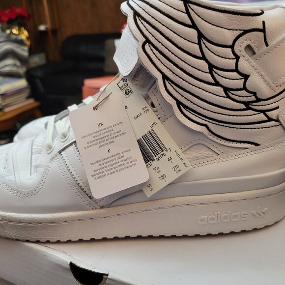 Rare Adidas Jeffery Scott JS Wings 4.0 White Gym Shoe - NWT in Box main image 6